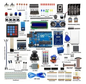 Starter Kit for Arduino UNO R3 from Knowing to Utilizing Learning Kit with Guidebook
